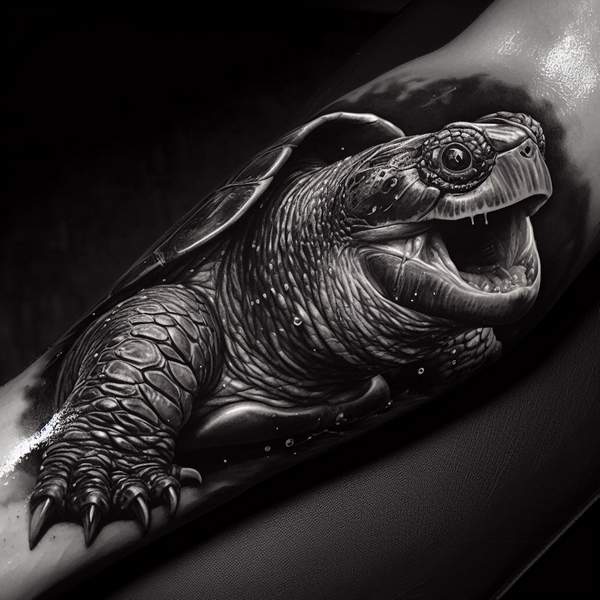 Snapping Turtle Tattoo1938