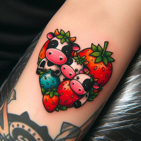 18 Fabulous Cow Tattoo Ideas For You 12
