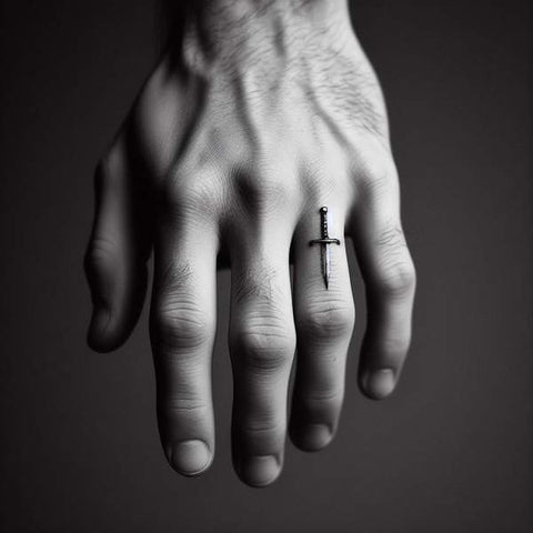 29 Finger Tattoo Designs For Men 2