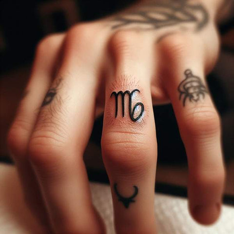 29 Finger Tattoo Designs For Men 34