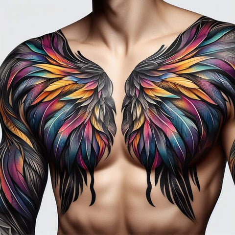 64 Charming Chest Tattoo Ideas For Men 6