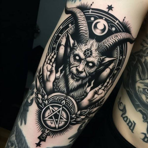 20 Aesthetic Baphomet Tattoo Ideas To Stay Ahead Of The Trend 10
