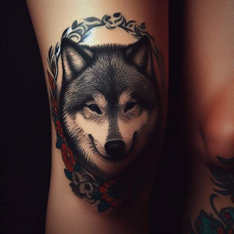 34 Kneecap Tattoo Ideas For Men 25