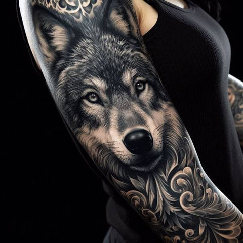 Wolf Sleeve Tattoo 650233e9 c0fa 462f 9cfd