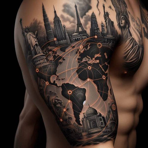 15 Fascinating Travel Tattoo Ideas 6