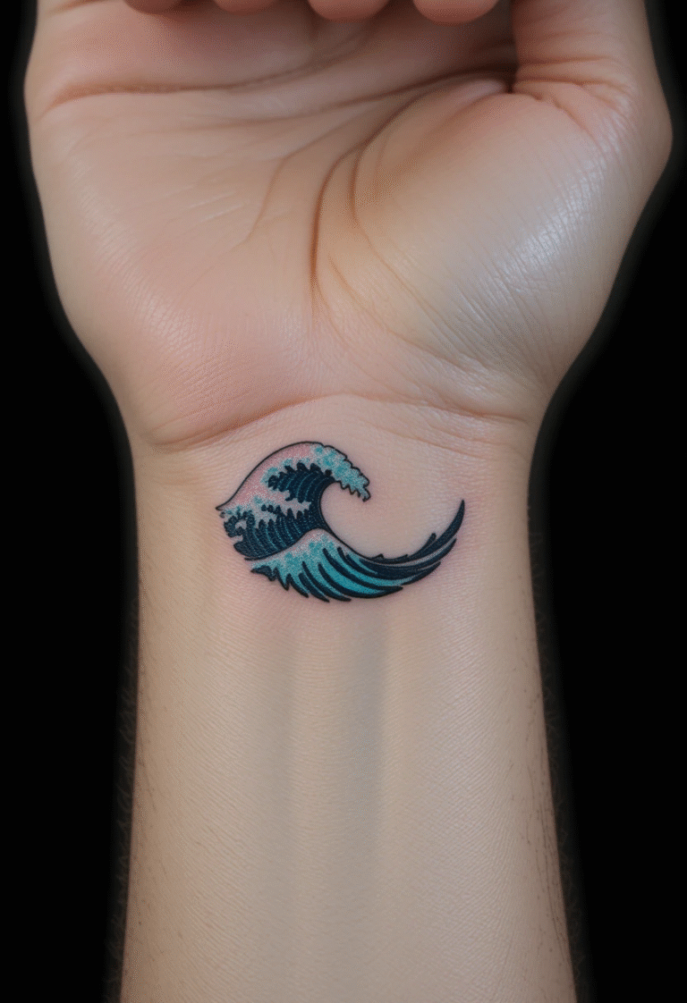 13 Eternally Hypnotic Ocean Tattoo Ideas