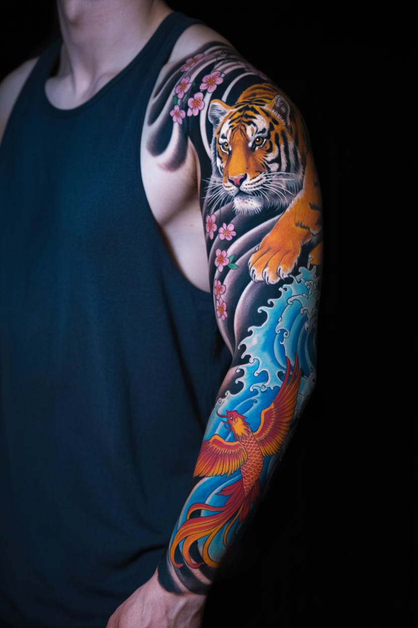 Full Sleeve Tattoo