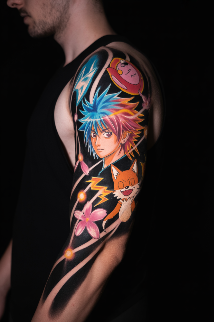 a photograph of a male arm adorned with 7 jANT5WQJ c24sobzVvyw 6zBMmpL9QOeX2KdbeOFtIw