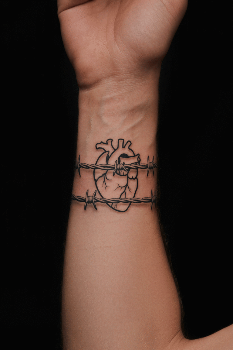 22 Barbed Wire Tattoos That Unlock A Wave Of Emotions