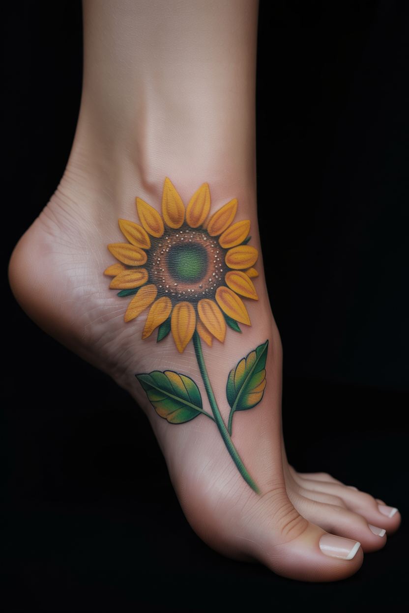 a photograph of a womans foot adorned wi 3D zRAySRDafdWIEGXJ0eA WVDHezHqTWCA6ZRMedggWw