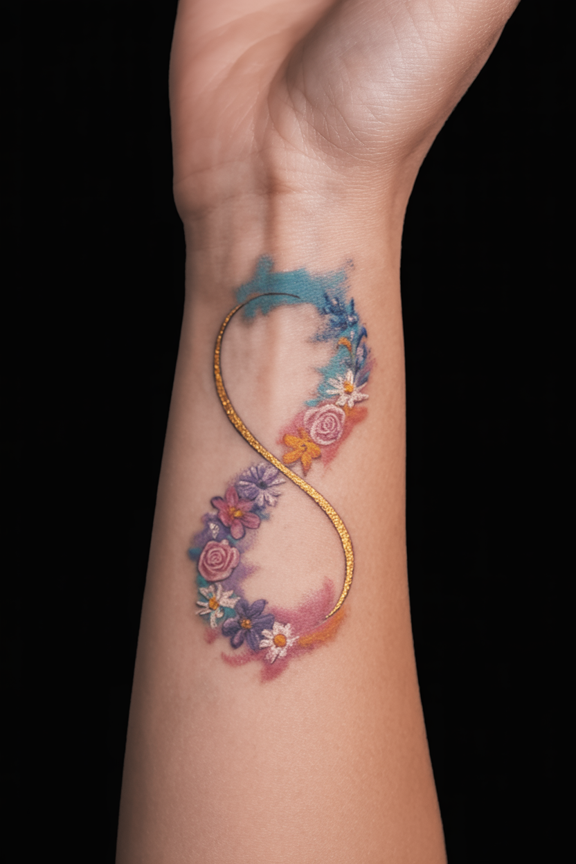 21 Wrist Tattoo Ideas For Women 5 a photograph of a womans wrist adorned w MB4OEJzVTlOPS8da3HTv1A nWaHIuL0TUCNAS0QASemDQ