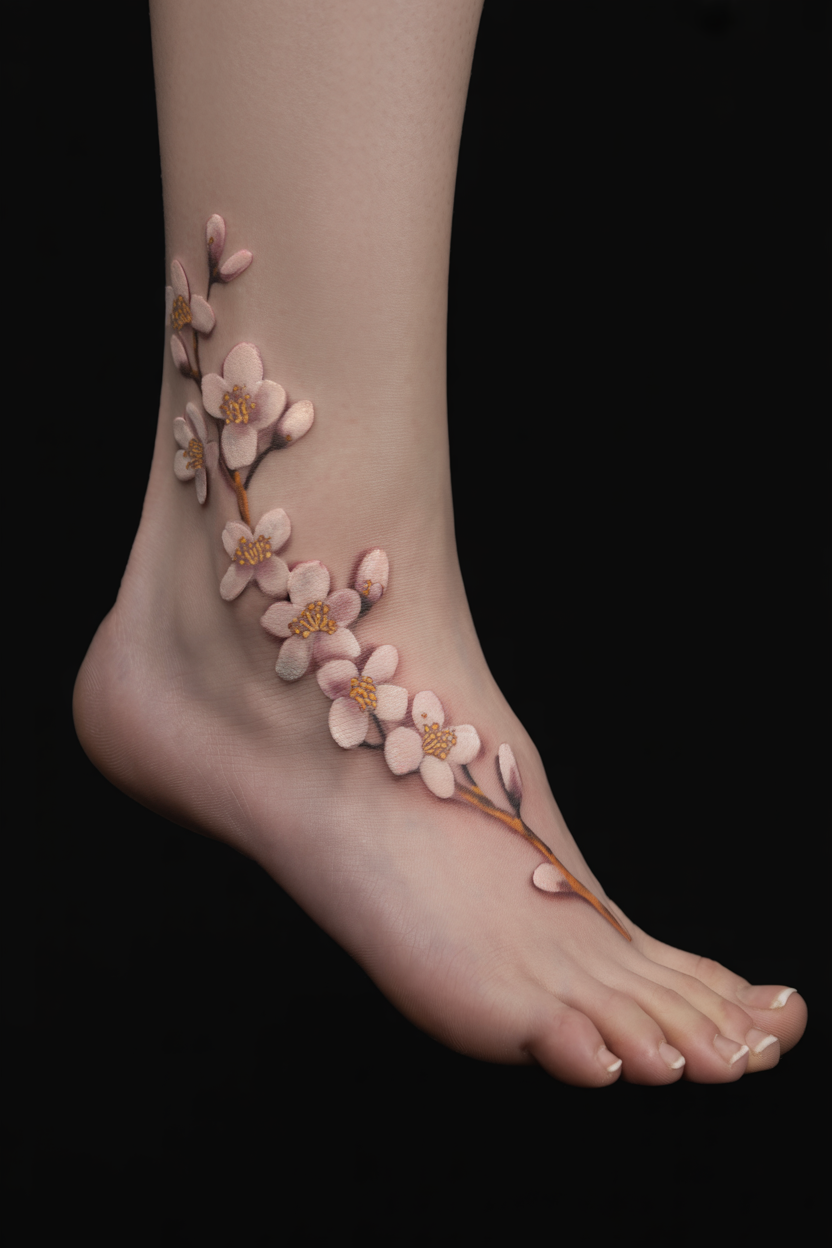 a photograph showcases a delicately tatt T8lnHe2dTZia3GNa2mK6jQ 3wMYqZzmTSu cEd2yXCQcw