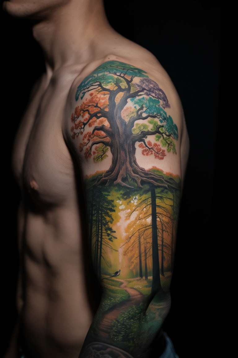 39 Elegant Sleeve Tattoo Ideas For Men For The Brave Souls