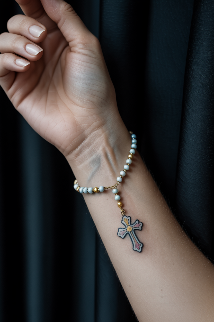 21 Wrist Tattoo Ideas For Women 9 a photograph showcasing a delicate rosar ynvHnIhUQ466HhELppuL8w mdi2WwBuSpOyW4nv a5Gng