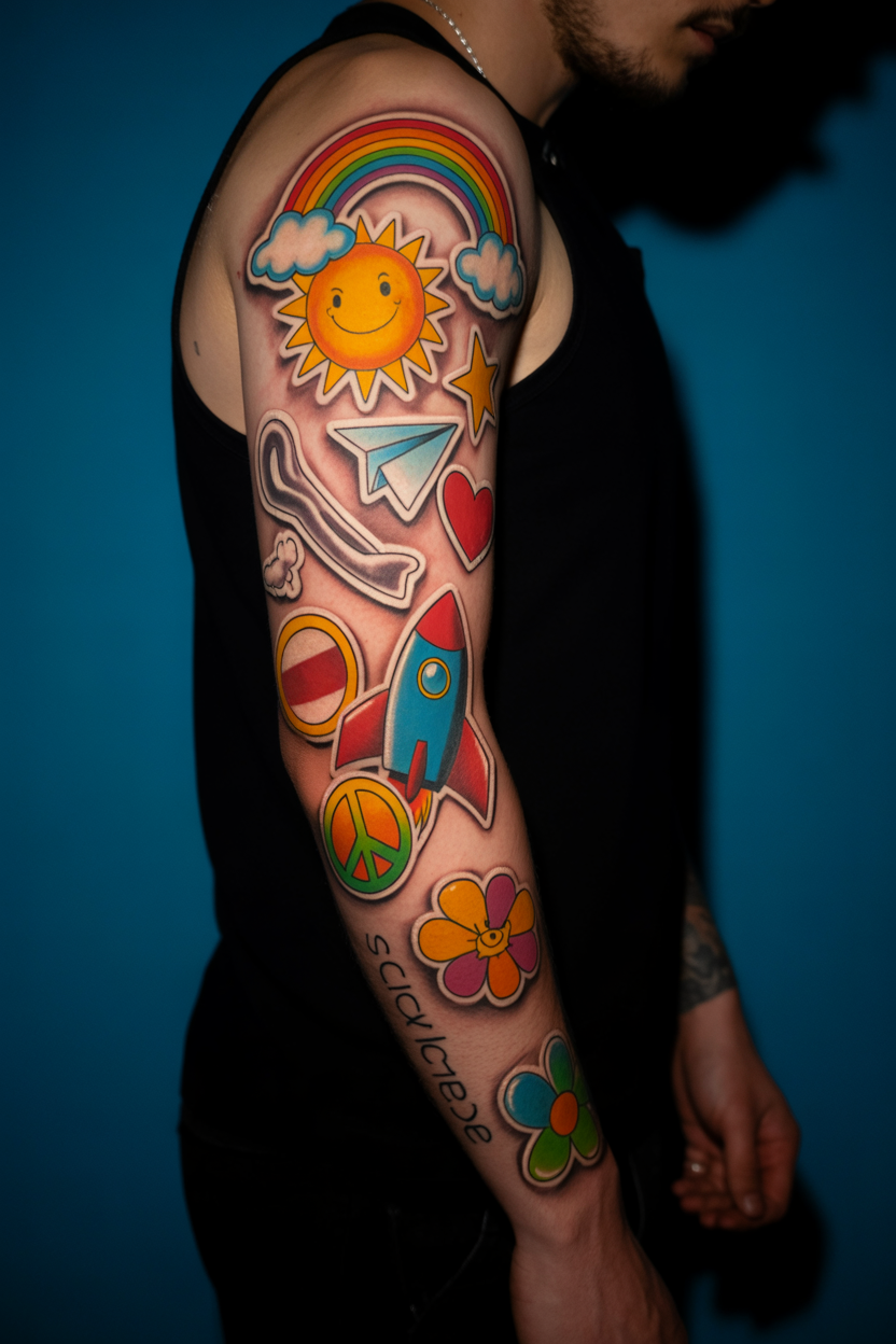 a strikingly realistic sticker sleeve ta WSZwsJNCQtiEsLje4nTBZQ E1