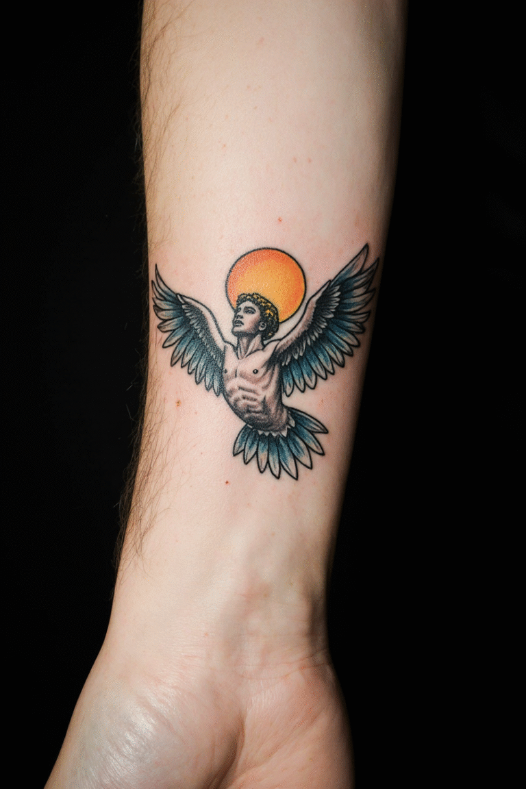 14 Icarus Tattoo Ideas To Inspire You
