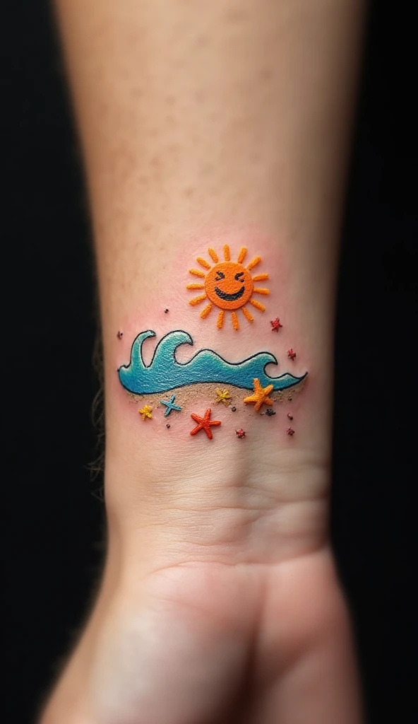 14 Beautiful Beach Tattoo Ideas 10 20250901 1327 image
