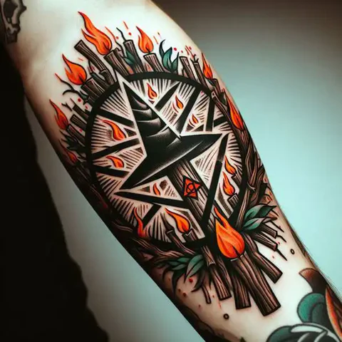 21 Spooky And Sinister Witchy Tattoos ideas 25 A Classic At The Box Office