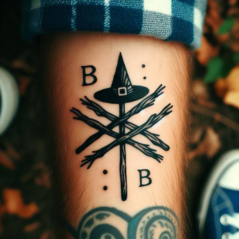 21 Spooky And Sinister Witchy Tattoos ideas 26 A Classic At The Box Office2