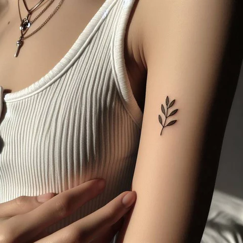 16 Staggering Olive Branch Tattoo Ideas 5 A Low maintenance Entry Among The