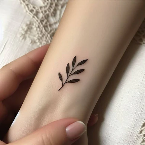 16 Staggering Olive Branch Tattoo Ideas 6 A Low maintenance Entry Among The