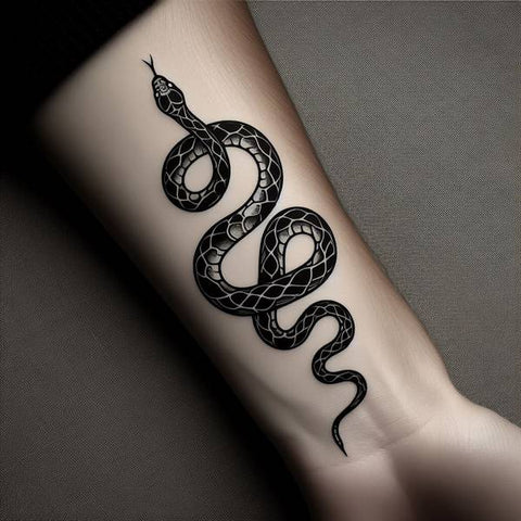 30 Sacred Snake Tattoo Ideas To Highlight Your Exclusivity! 27 A Picture Perfect Depiction Realistic Snake Tattoo With Extensive Details