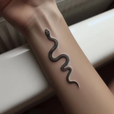 30 Sacred Snake Tattoo Ideas To Highlight Your Exclusivity! 5 A Straightforward Notion2 Small Yet Powerful Snake Tattoo