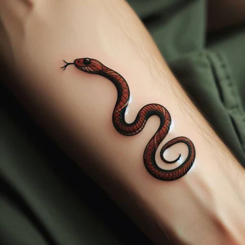 30 Sacred Snake Tattoo Ideas To Highlight Your Exclusivity! 6 A Straightforward Notion3 Small Yet Powerful Snake Tattoo