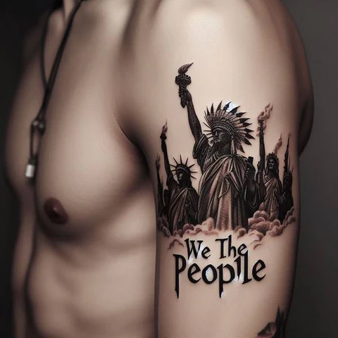 17 Rewarding Yet Meaningful We The People Tattoo Ideas 5 A Symbol For Survival