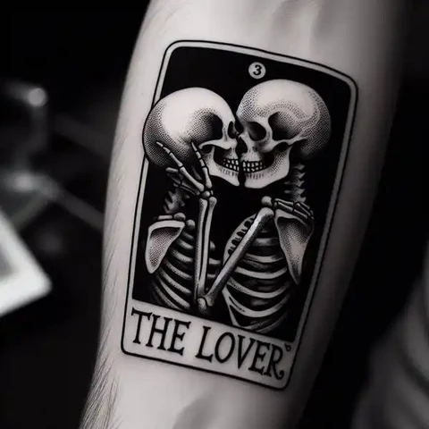 19 Mysterious Designs For Tarot Card Tattoos ideas 5 A Walk In The Park2 1