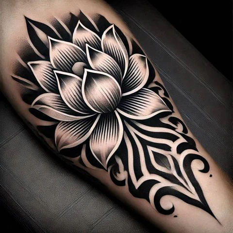 28 Refreshing Lotus Flower Tattoo Ideas 28 Amalgamation Of Secrecy