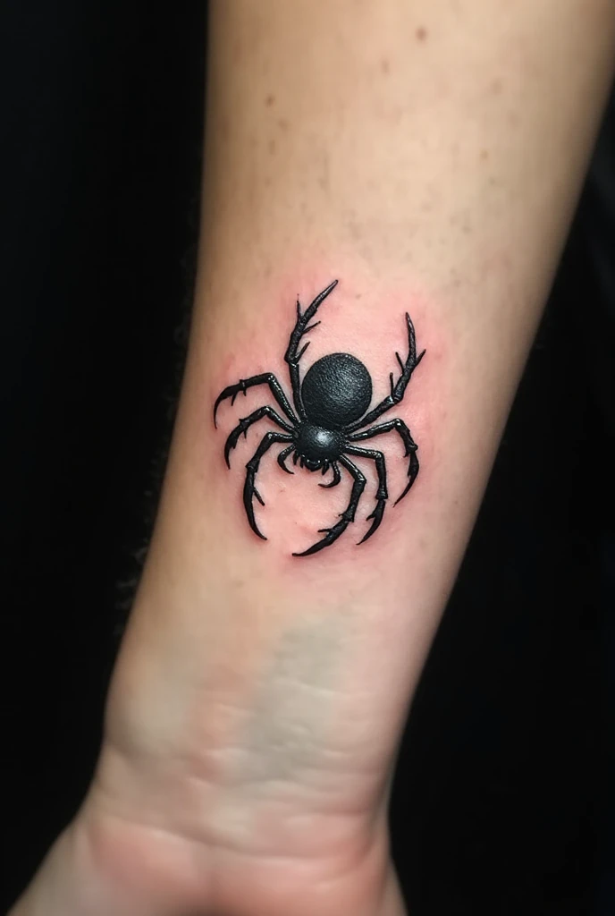 Black Spider Tattoo