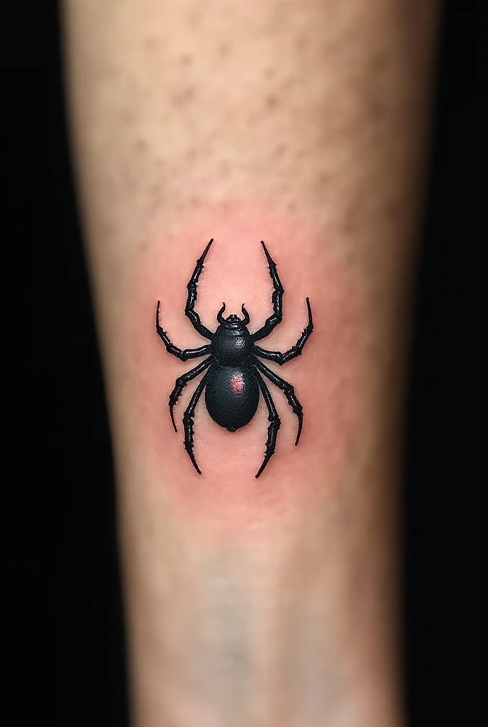 Black Widow Spider Tattoo