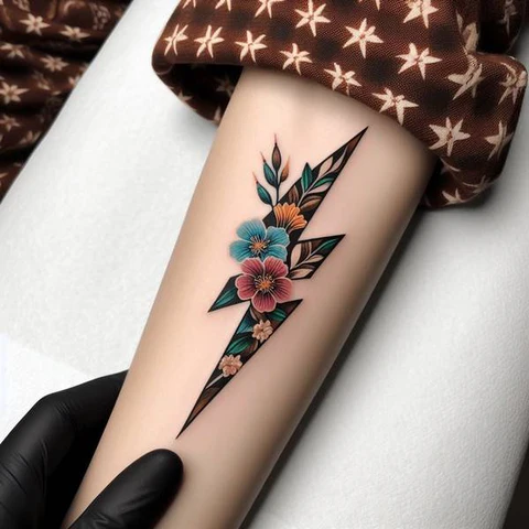 Blooming Out From Adversity Abstrac