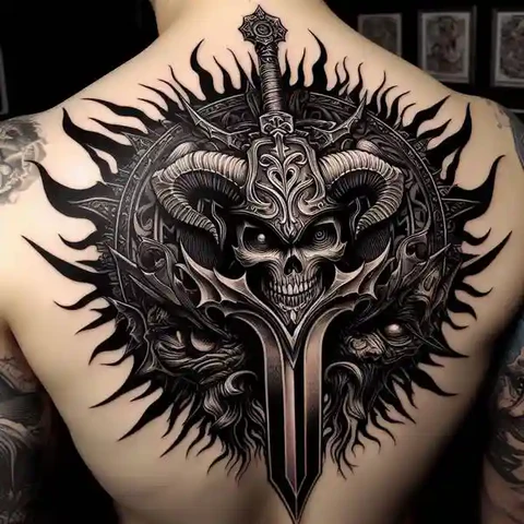 Bridging The Gap Between Manga And Game With A Diablo Tattoo