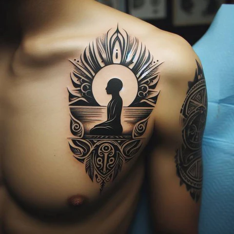 14 Stunning Spiritual Tattoo Ideas 12 Calming Spiritual Journey Tattoo