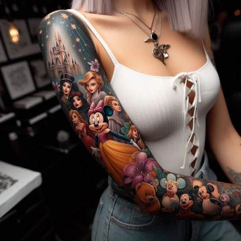 22 Dazzling Disney Tattoo Ideas 6 Capturing The Essence