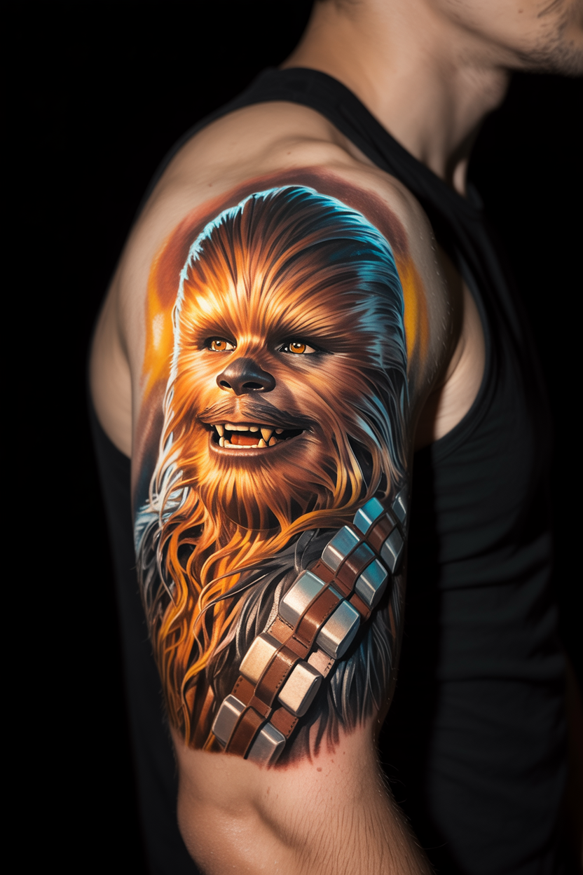 Chewbacca tatto