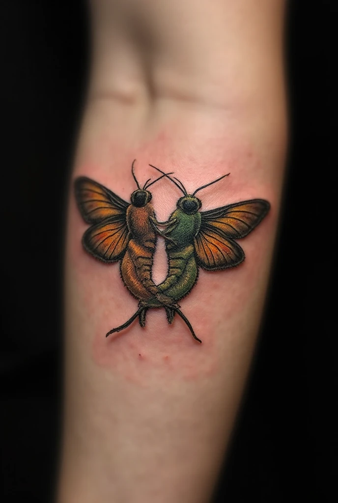 15 Magical Moth Tattoo Ideas 16 Colorful Moth Tattoo With Vivid Flowers