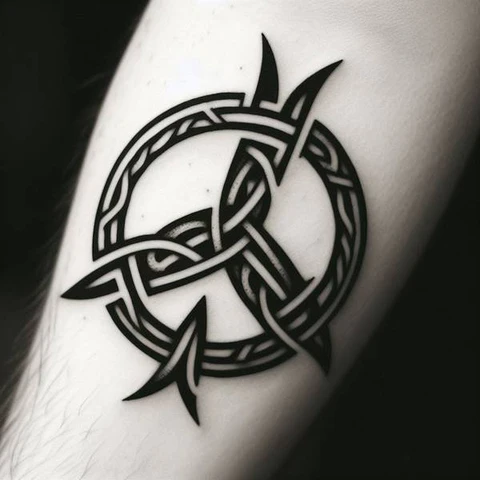 20 Glorious Valknut Tattoo Ideas To Unleash Your Inner Warrior 13 Connecting To The Deep Roots2 Symbolic Viking Valknut Tattoo