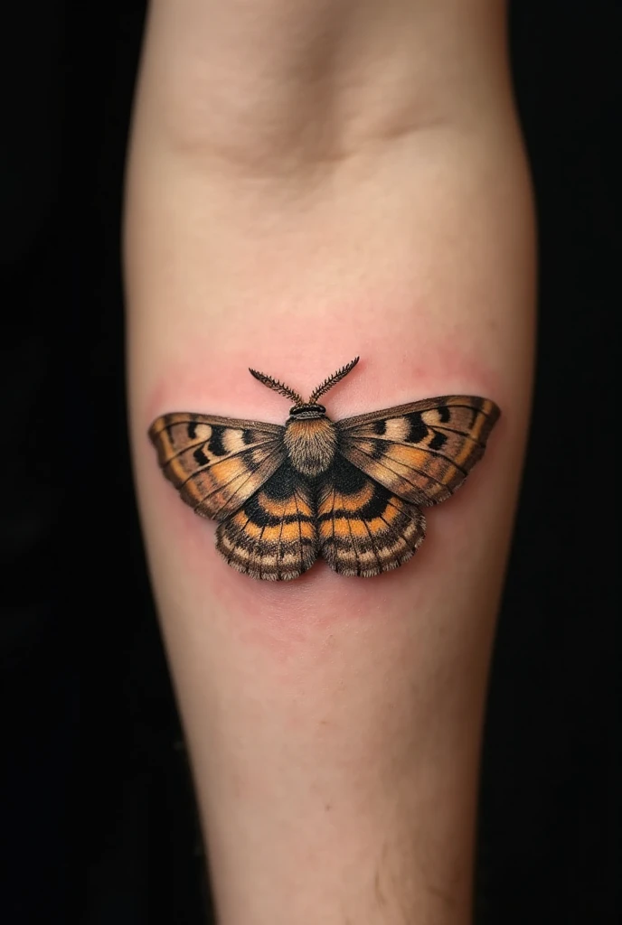15 Magical Moth Tattoo Ideas 11 Dainty Moth Tattoo