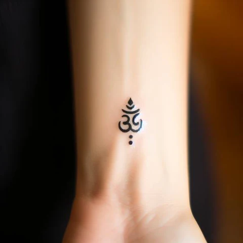 14 Stunning Spiritual Tattoo Ideas 3 Dainty Spiritual Tattoo 2