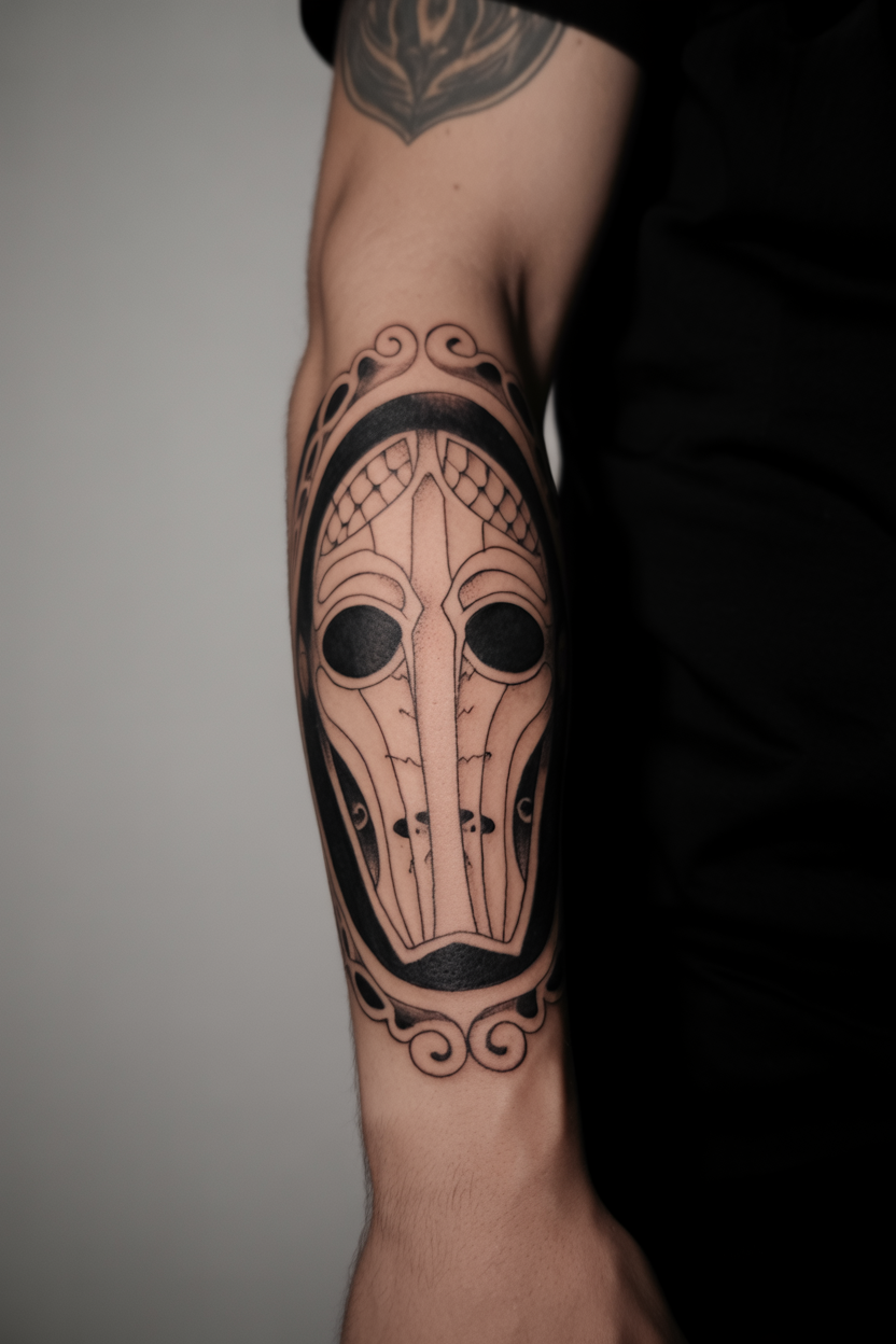 Death Eater and Butterfly Tattoo