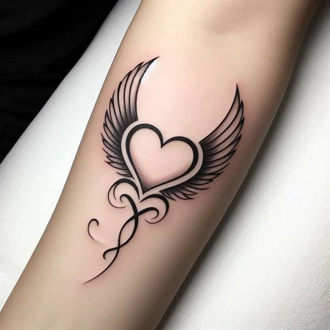 21 Enchanting Heart Tattoo Ideas 20 Desire To Break Free