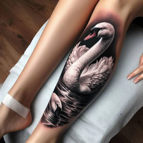 Discovering A Swan In Its Element