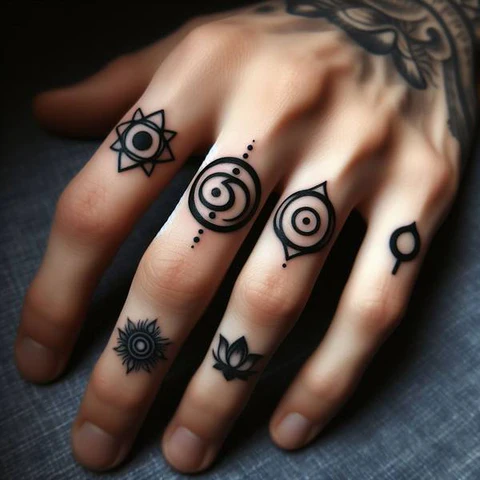 14 Stunning Spiritual Tattoo Ideas 14 Discreet Spiritual Tattoo On Finger