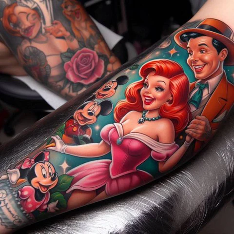 22 Dazzling Disney Tattoo Ideas 31 Disney Pin