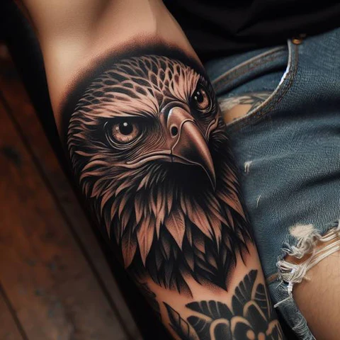 42 Exquisite Eagle Tattoo Ideas 27