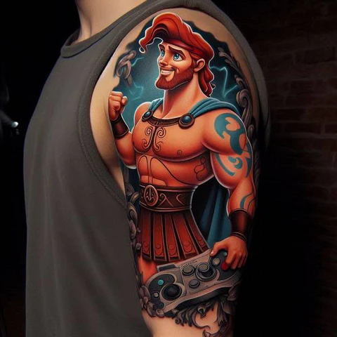 22 Dazzling Disney Tattoo Ideas 24 Element Of Strength
