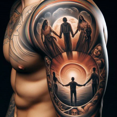 20 Nostalgic Family Tattoo Ideas 4 Emblem Of Hope
